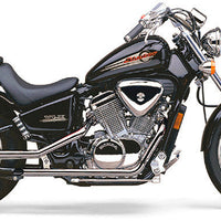 COBRA Blvd Drag Pipes F/S Chrome Hon Vlx600 88 98