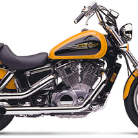 COBRA Blvd Slashcut Slip On Chrome Hon Vt1100 Spirit 97 07