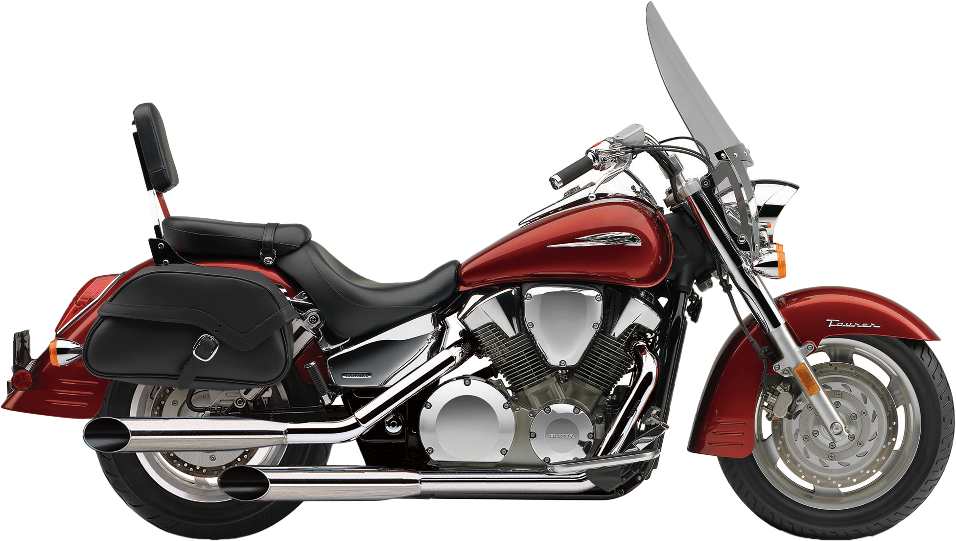 COBRA Blvd Slashcut Slip On Chrome Hon Vtx1300r/S/T 03 09