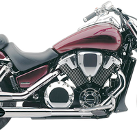 COBRA Blvd Slashcut Slip On Chrome Hon Vtx1800r/S/N/F/T 02 08