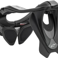 Alpinestars Bns Tech-2 Neck Support Black/cool Grey Lg-xl - Black/Grey - Bicycle Collection