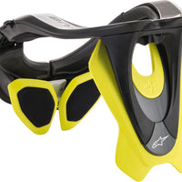 Alpinestars Bns Tech-2 Neck Support Black/yellow Lg-xl - Black/Yellow / X-Small - Medium - Bicycle Collection