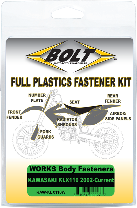 Bolt Body Work Fastener Kit - Tires & Wheels