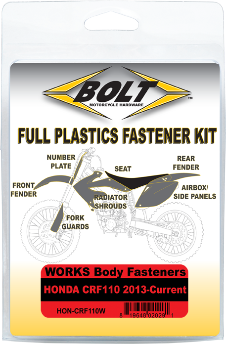 Bolt Body Work Fastener Kit - Tires & Wheels