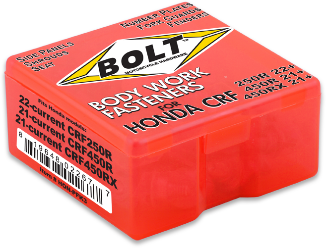 Bolt Body Work Fastener Kit - Tires & Wheels