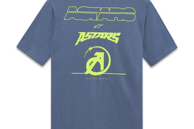 Alpinestars Bold Type Back Csf Ss Tee Slate Blue Xl