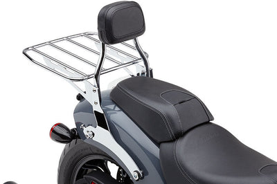 COBRA Bolt On Wide Lug/Bar Rack Chrome - Luggage