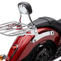 COBRA Bolt On Wide Lug/Bar Rack Chrome - Luggage