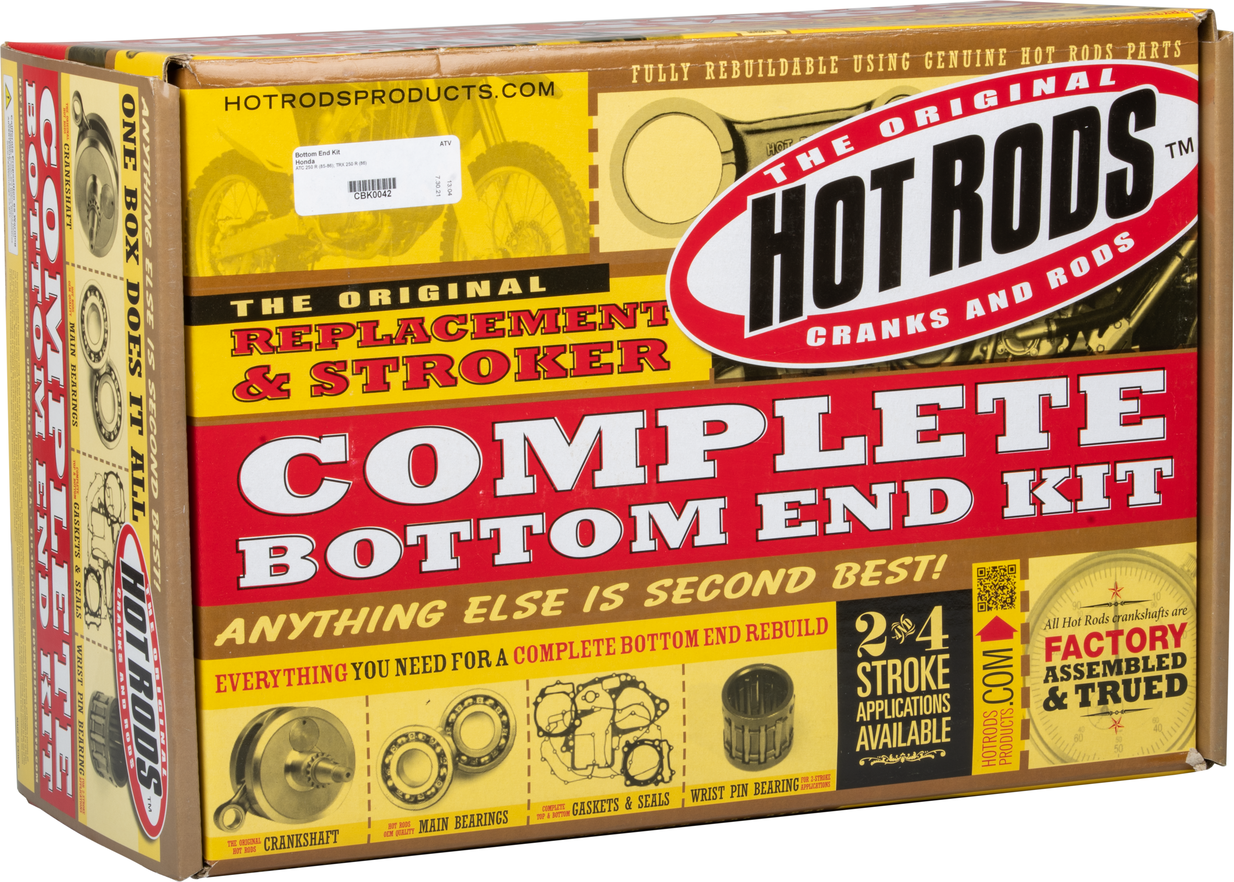 Hot Rods Bottom End Kit Hon - Atv Performance Products