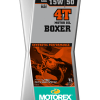 Motorex Boxer 4t 15w50 1lt 10/case - Tires & Wheels