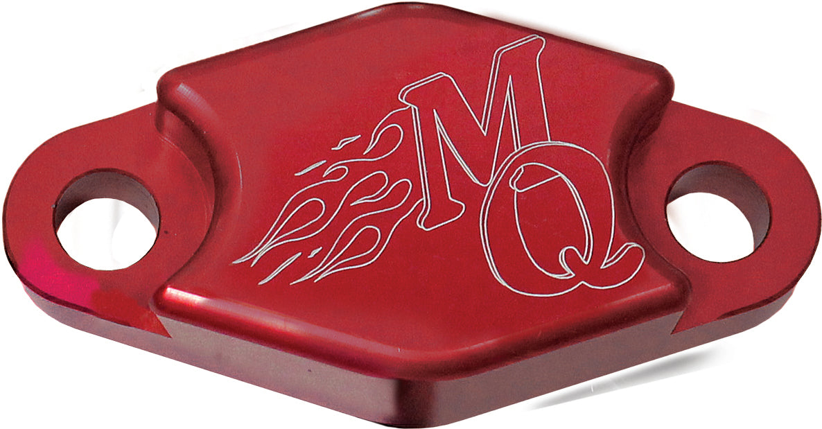 Modquad Brake Block Off Plate (black) - Red - Atv Performance Products