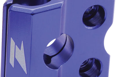 Zeta Brake Line Clamp Red - Blue - Offroad Collection