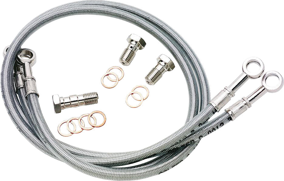 Galfer Brake Line Front Silver Suzuki - Street Collection