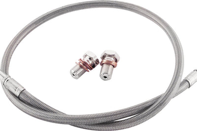Galfer Brake Line Rear Silver Kawasaki Street Collection