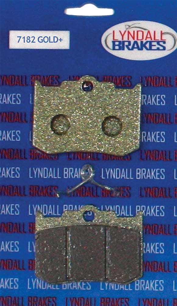 Lyndall Brakes Brake Pad Gold+ Pm 4pst - Harddrive Products