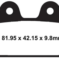 Lyndall Brakes Brake Pad Gold+ Rear `18-up Sotfail - Harddrive Products