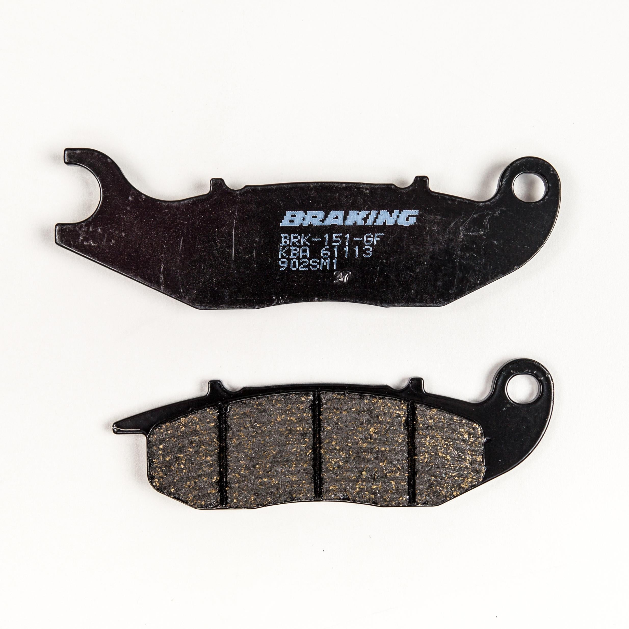 Braking Brake Pad Semi Metallic - Street Collection