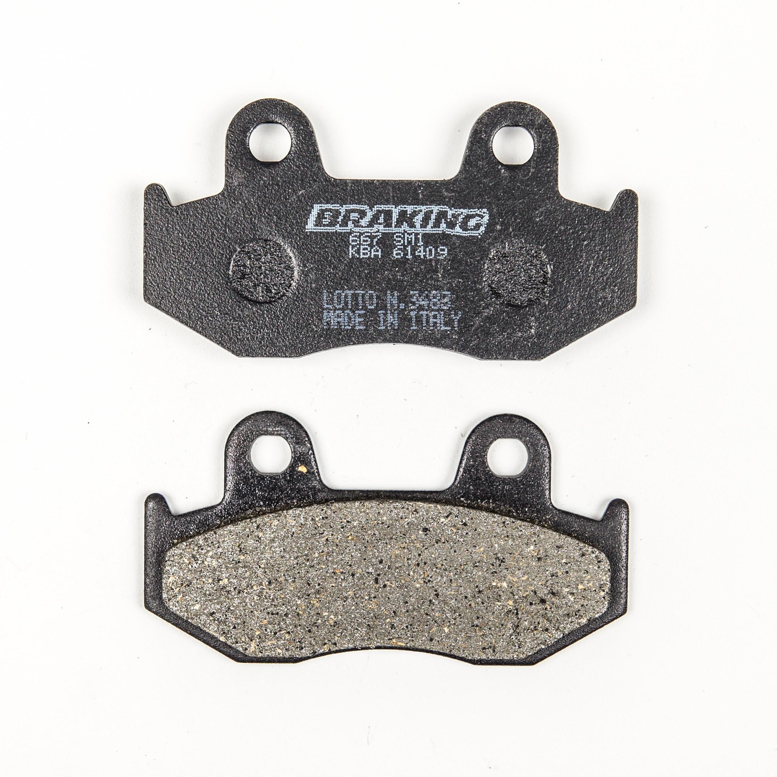 Braking Brake Pad Set Semi-metallic - Atv Performance Products