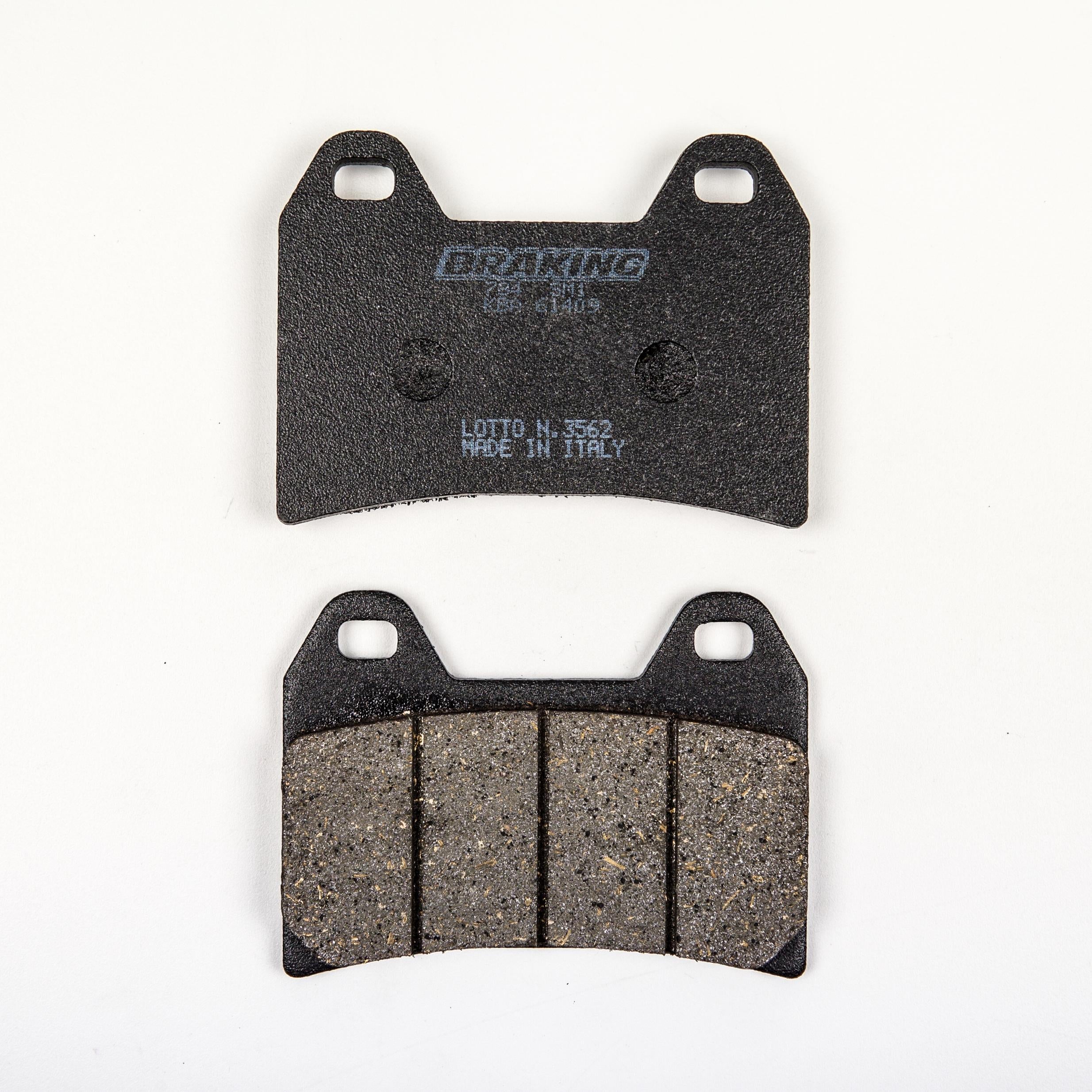 Braking Brake Pad Set Semi-metallic - Harddrive Products