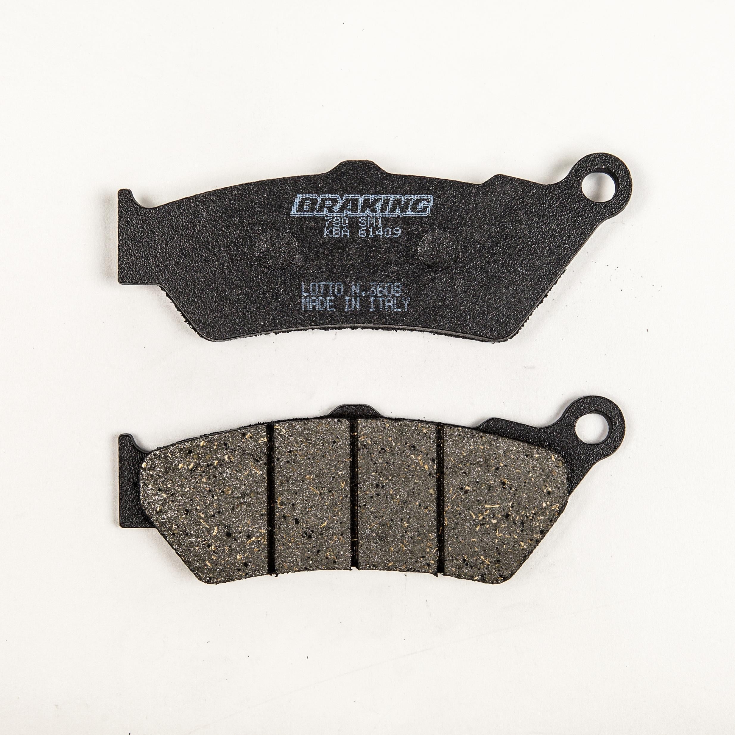 Braking Brake Pad Set Semi-metallic - Harddrive Products