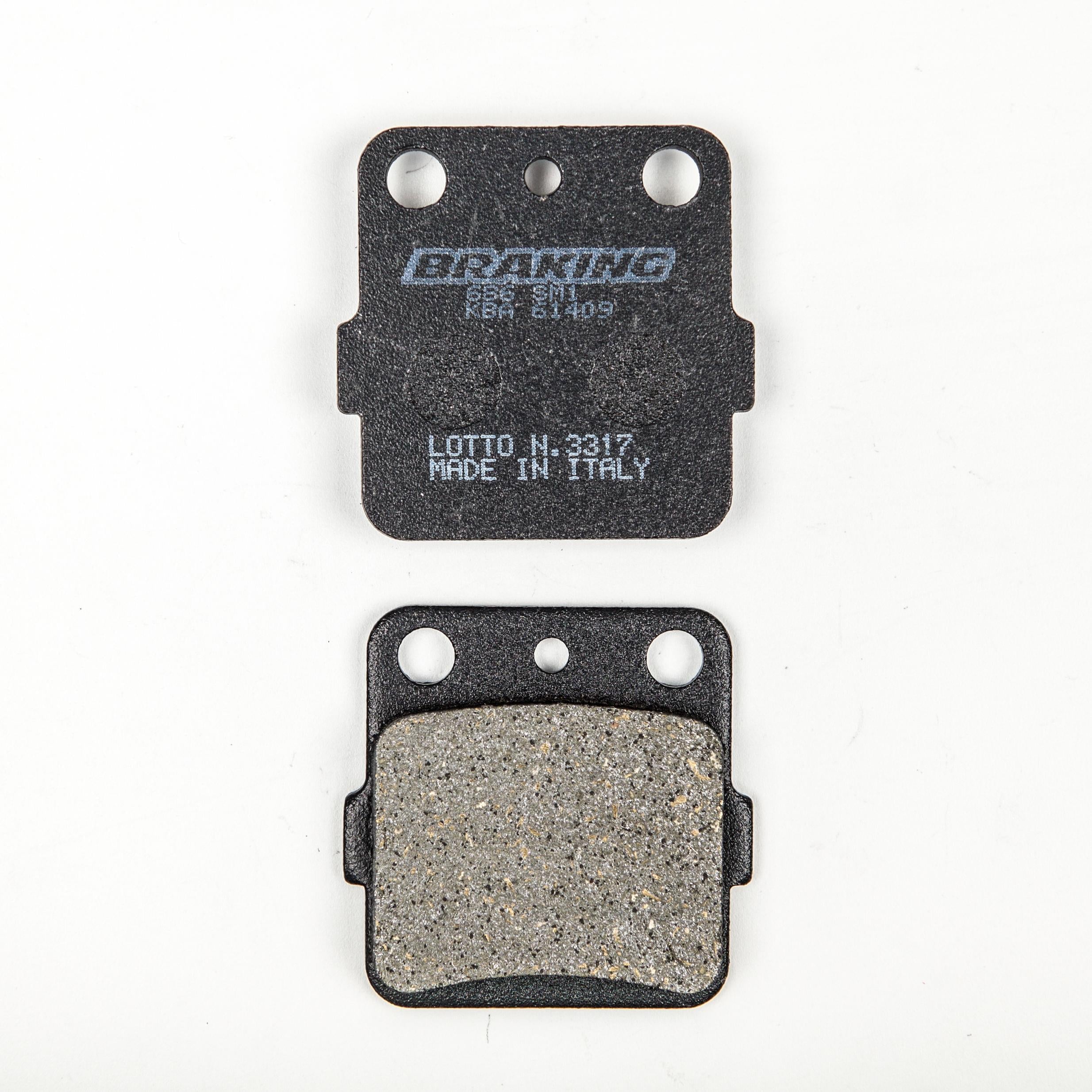 Braking Brake Pad Set Semi-metallic - Offroad Collection