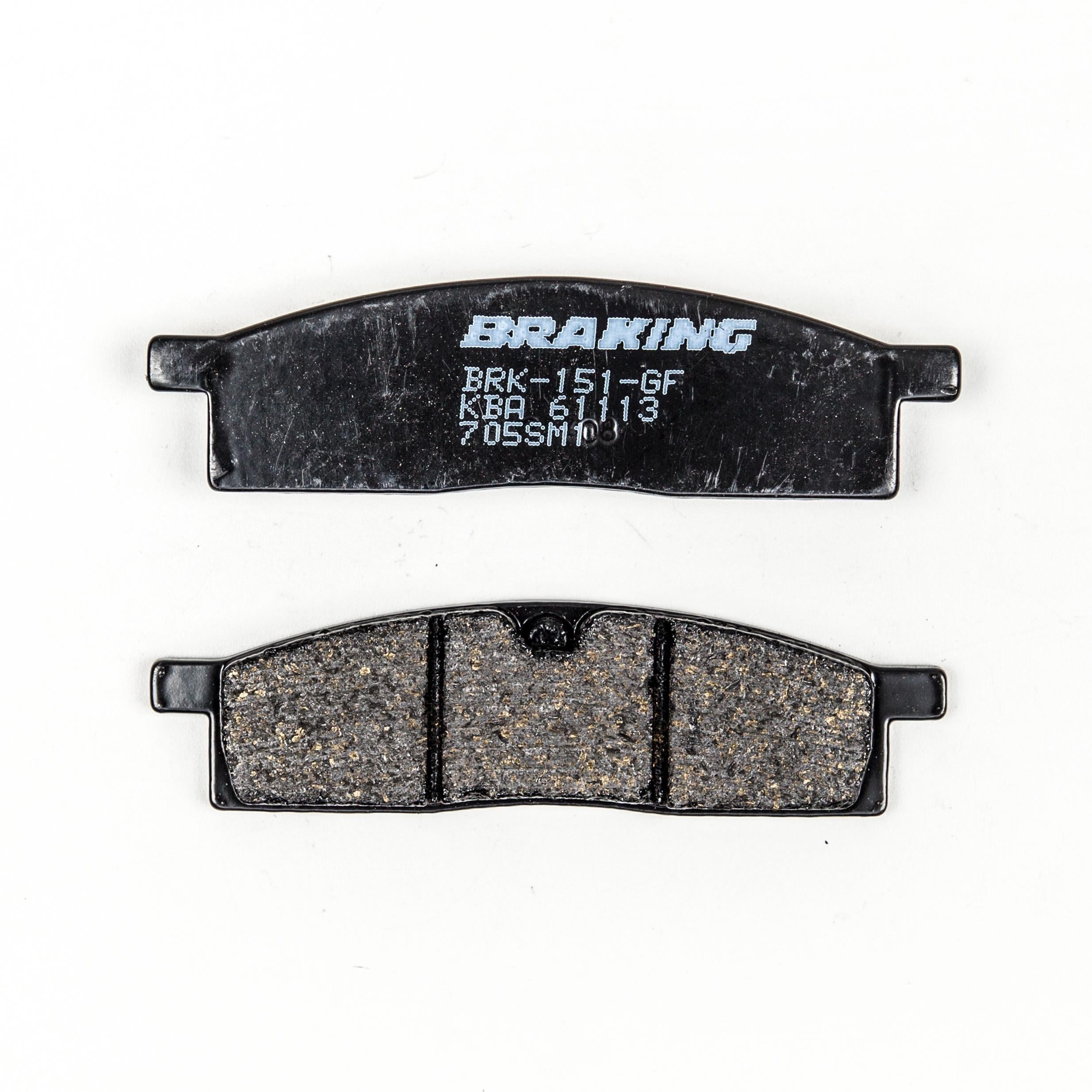 Braking Brake Pad Set Semi-metallic - Offroad Collection