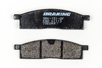 Braking Brake Pad Set Semi-metallic - Offroad Collection
