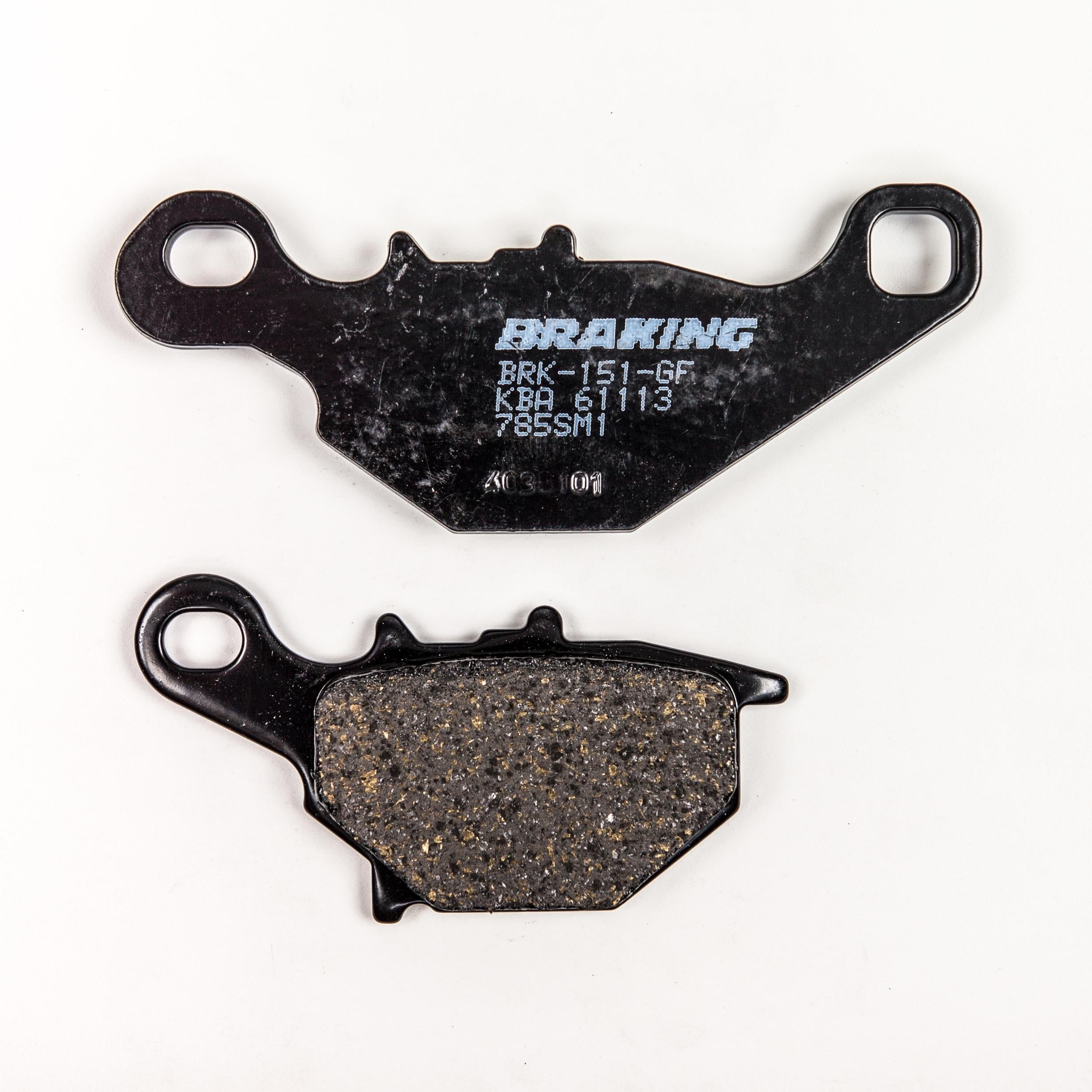 Braking Brake Pad Set Semi-metallic - Offroad Collection
