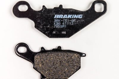 Braking Brake Pad Set Semi-metallic - Offroad Collection