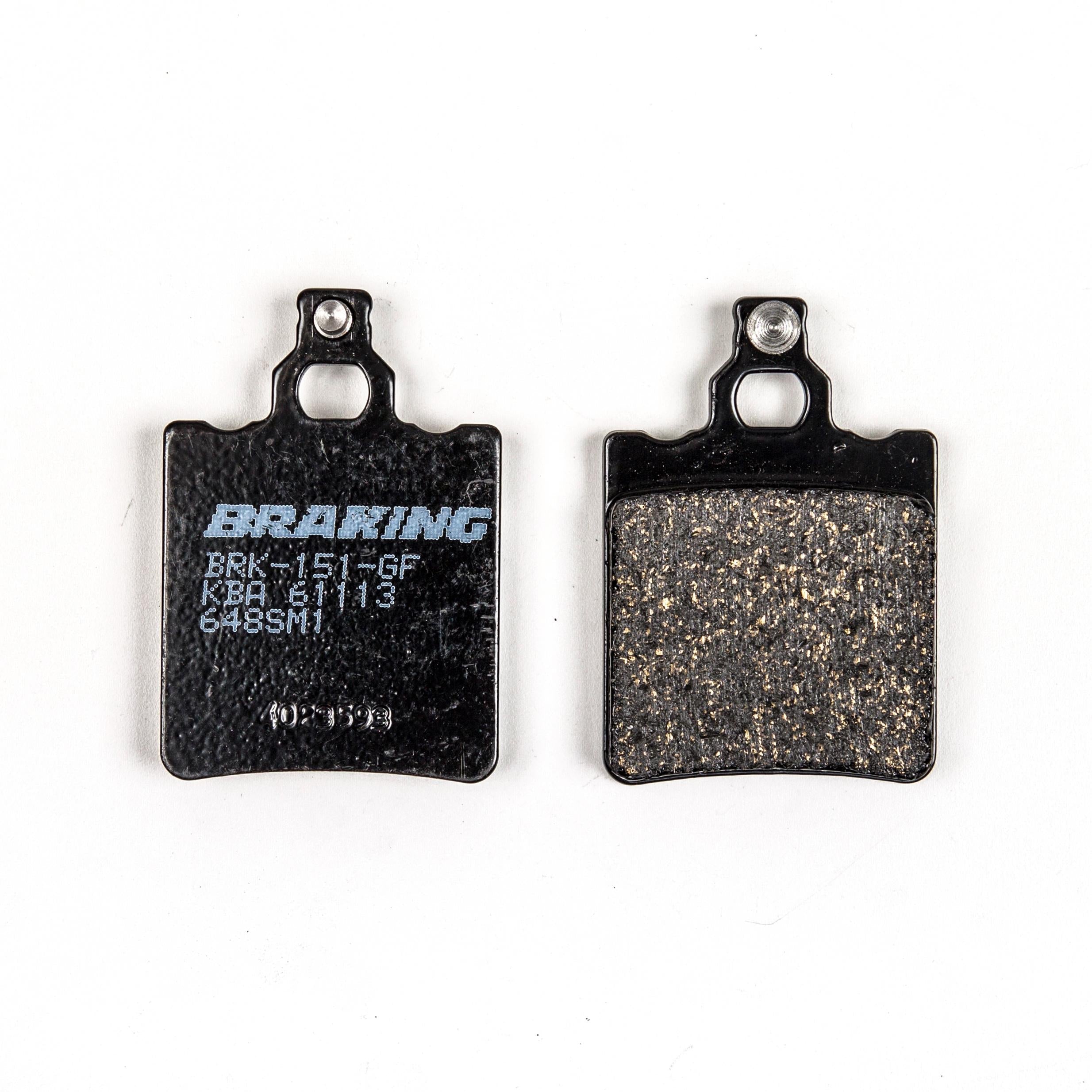 Braking Brake Pad Set Semi-metallic - Offroad Collection
