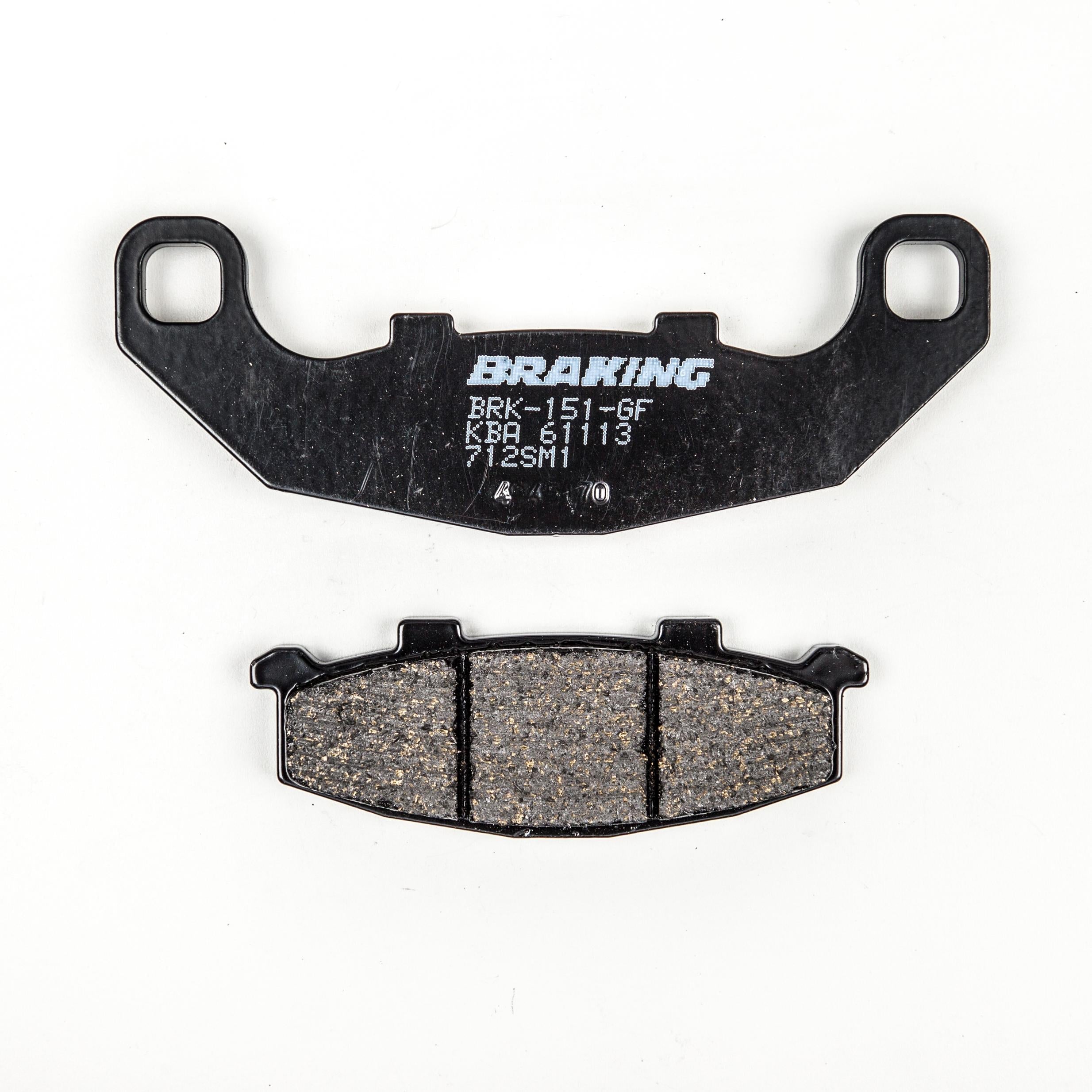 Braking Brake Pad Set Semi-metallic - Street Collection