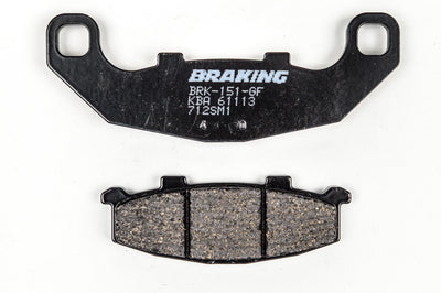 Braking Brake Pad Set Semi-metallic - Street Collection