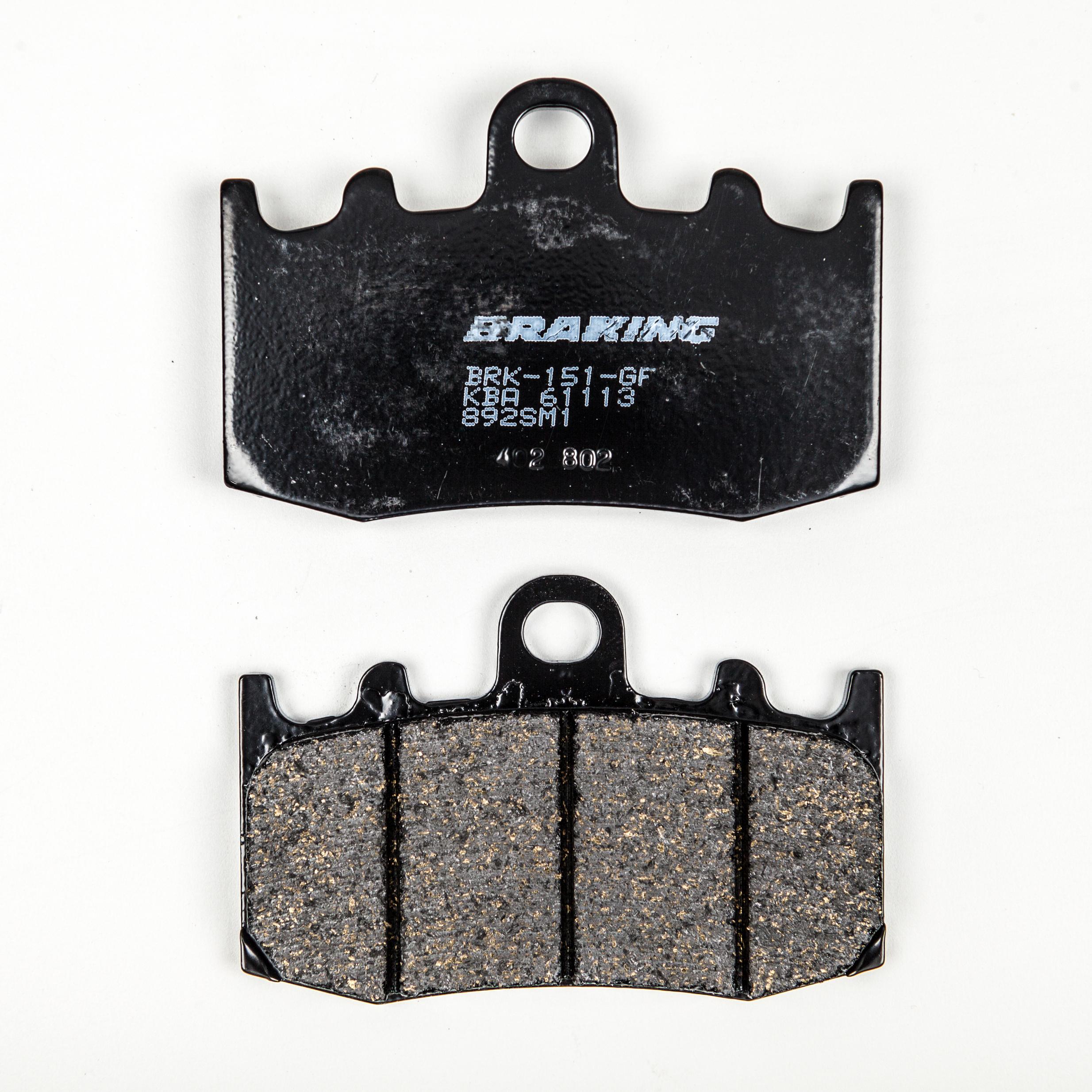 Braking Brake Pad Set Semi-metallic - Street Collection