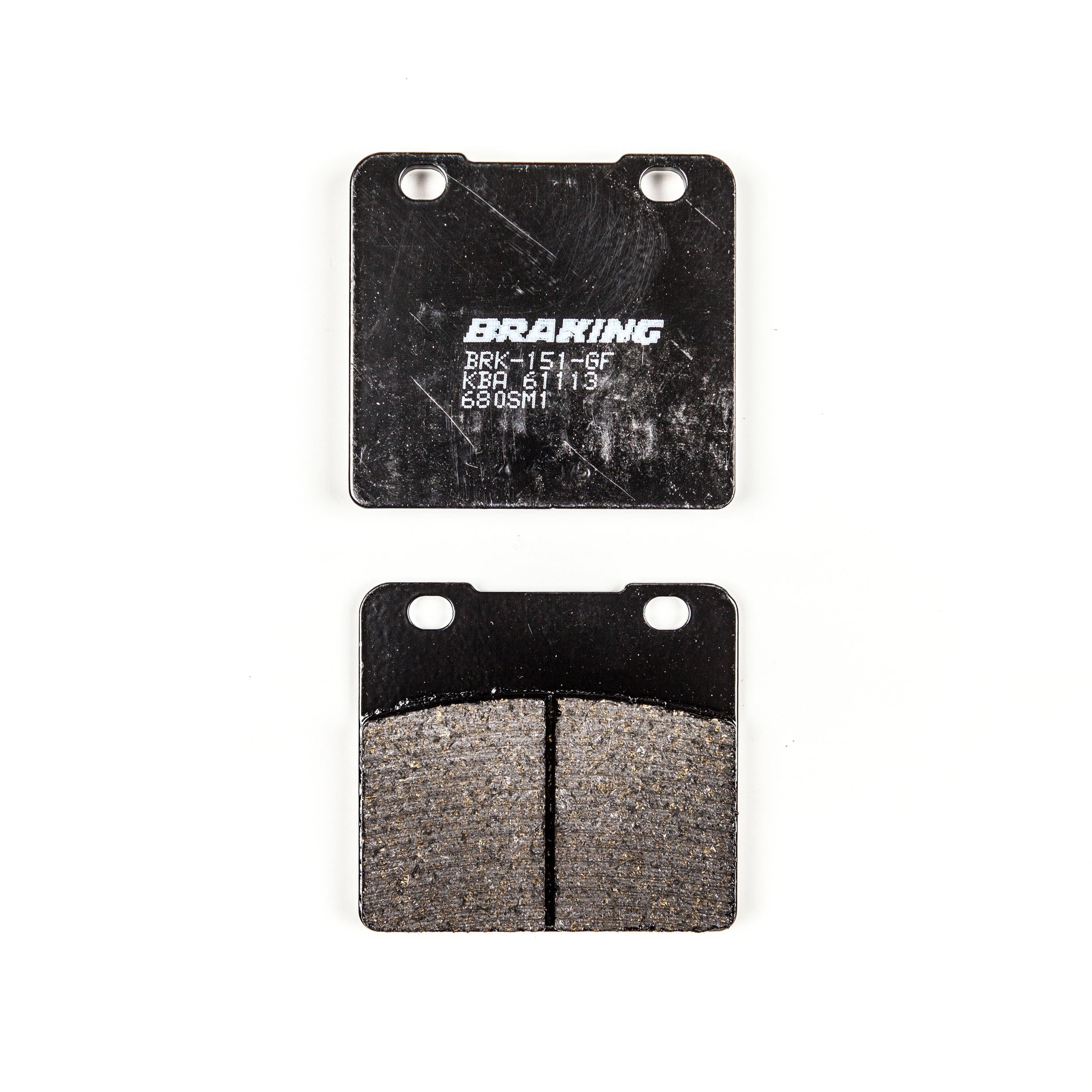 Braking Brake Pad Set Semi-metallic - Street Collection