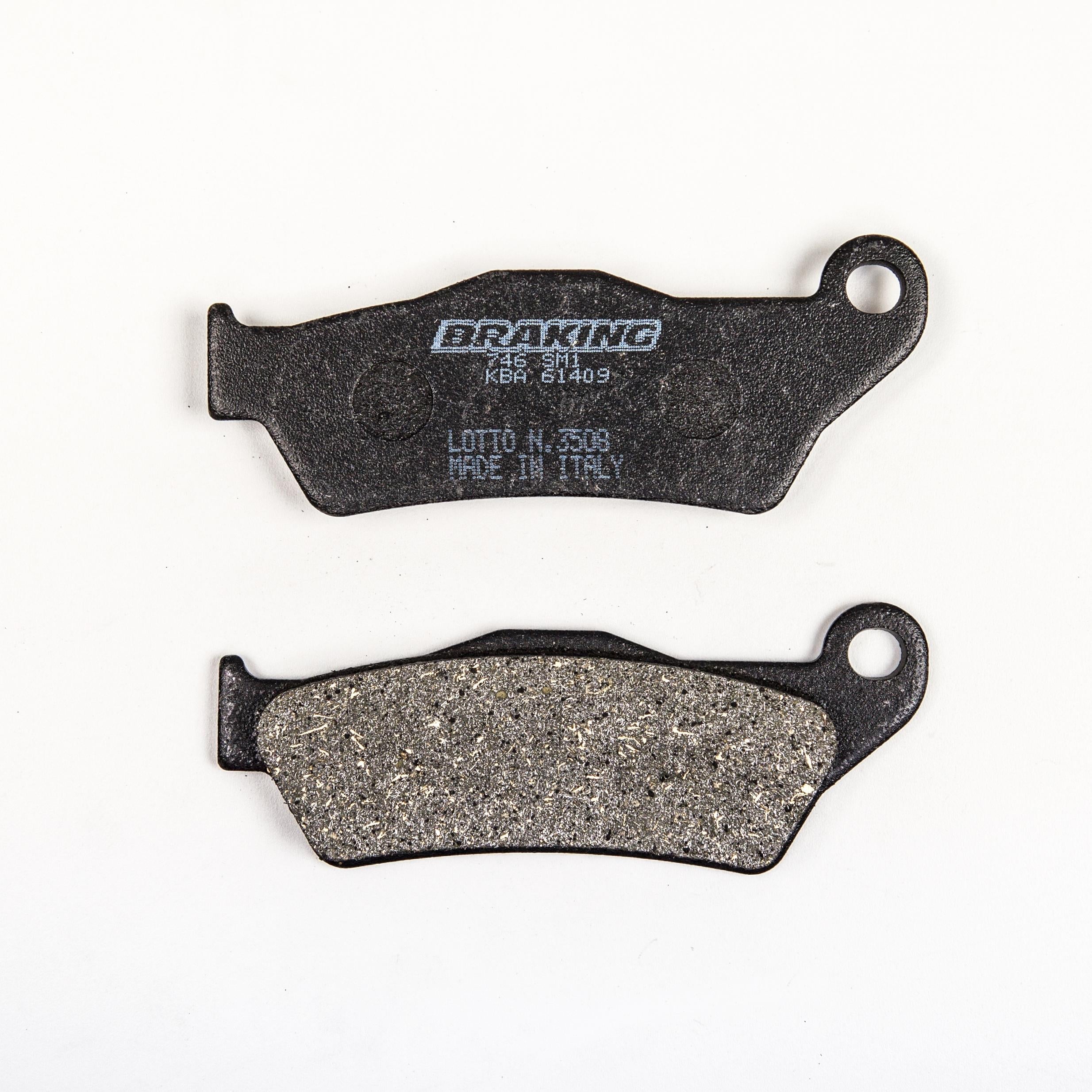 Braking Brake Pad Set Semi-metallic - Street Collection