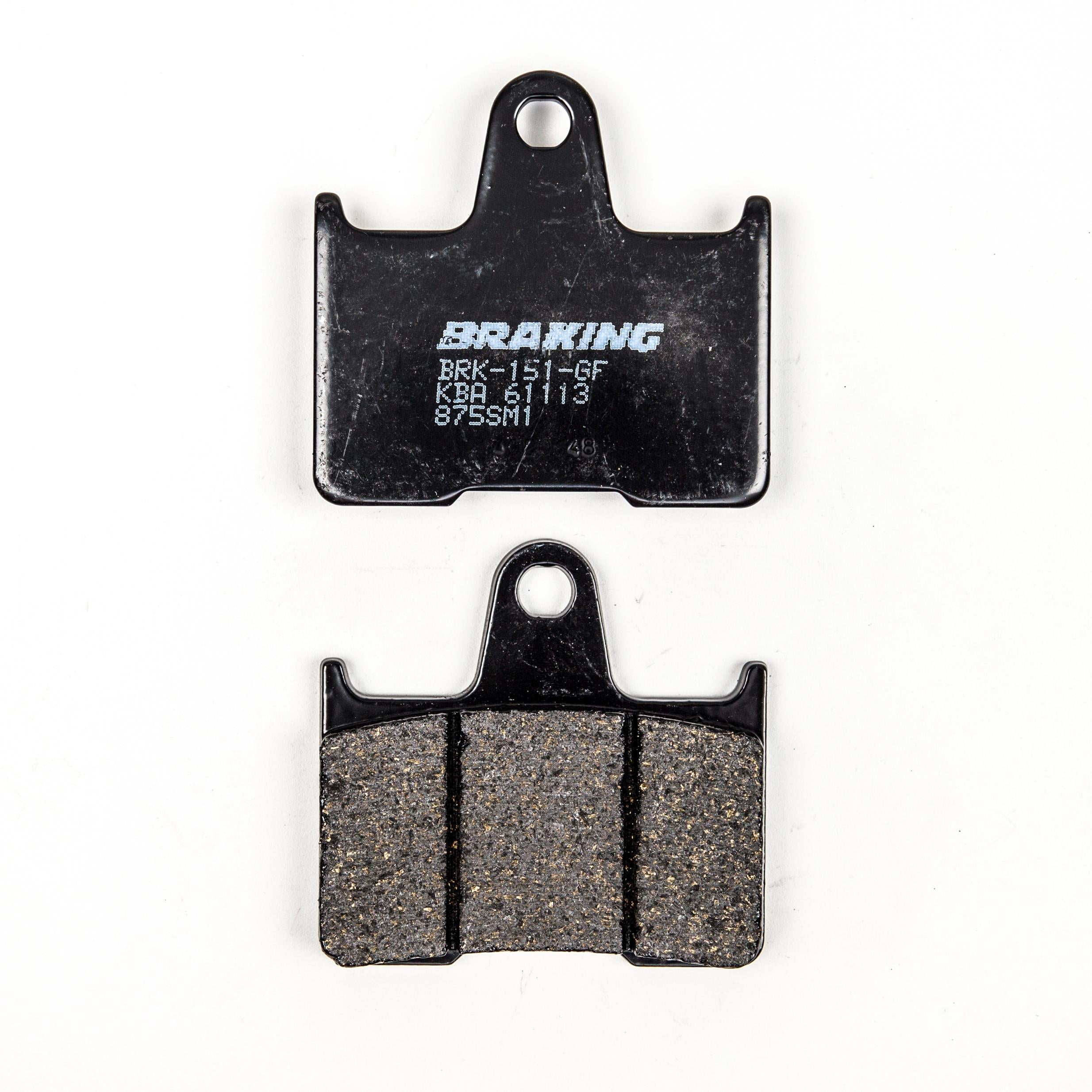 Braking Brake Pad Set Semi-metallic - Street Collection