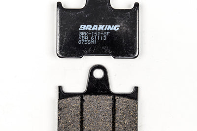 Braking Brake Pad Set Semi-metallic - Street Collection