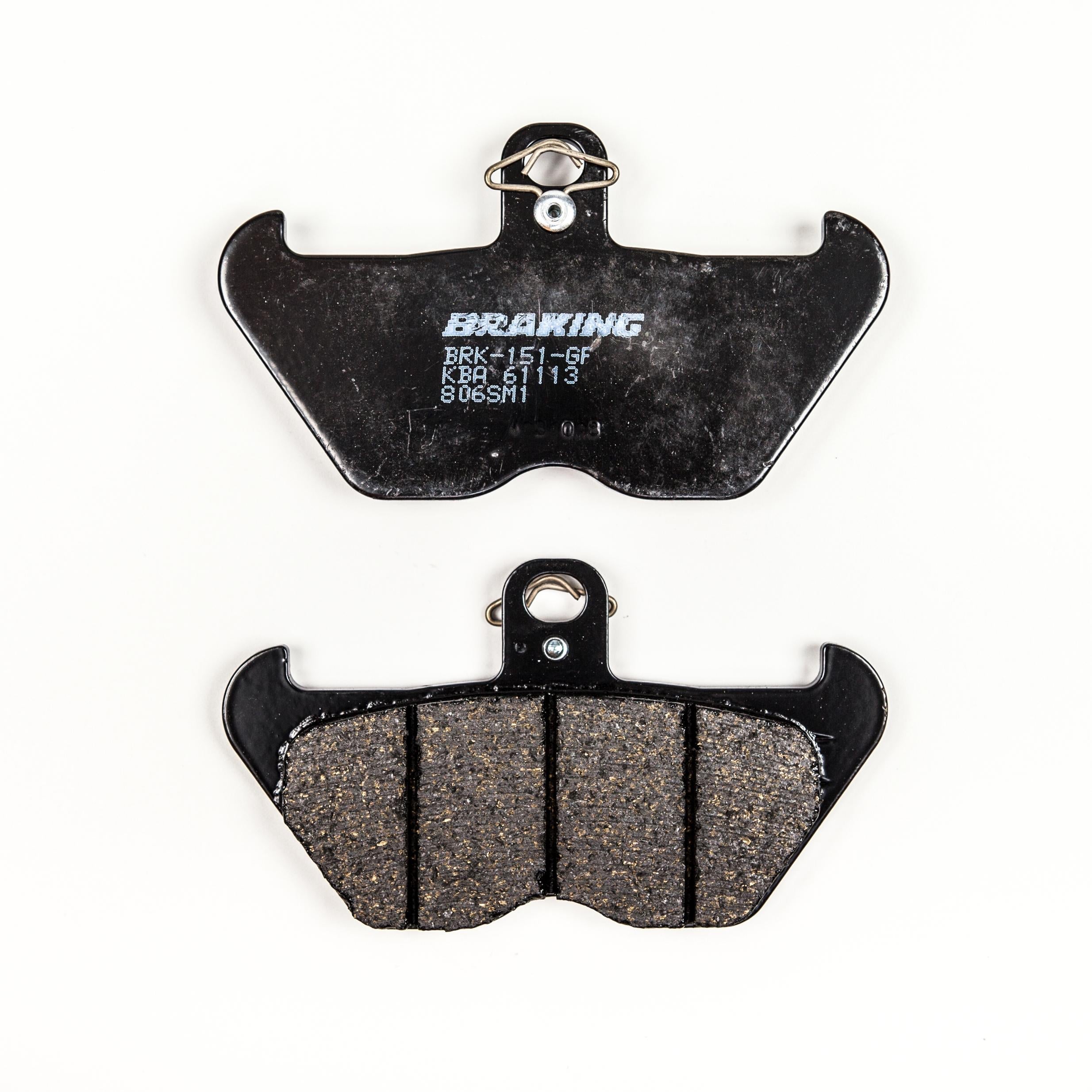 Braking Brake Pad Set Semi-metallic - Street Collection