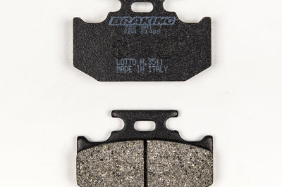 Braking Brake Pad Set Semi-metallic - Street Collection