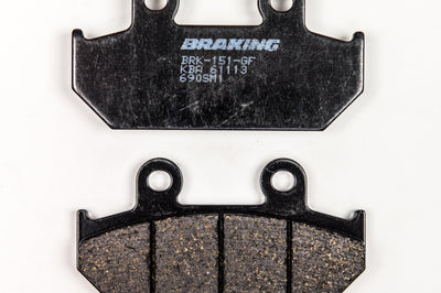 Braking Brake Pad Set Semi-metallic - Street Collection