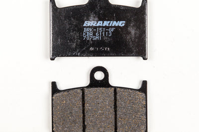 Braking Brake Pad Set Semi-metallic - Street Collection