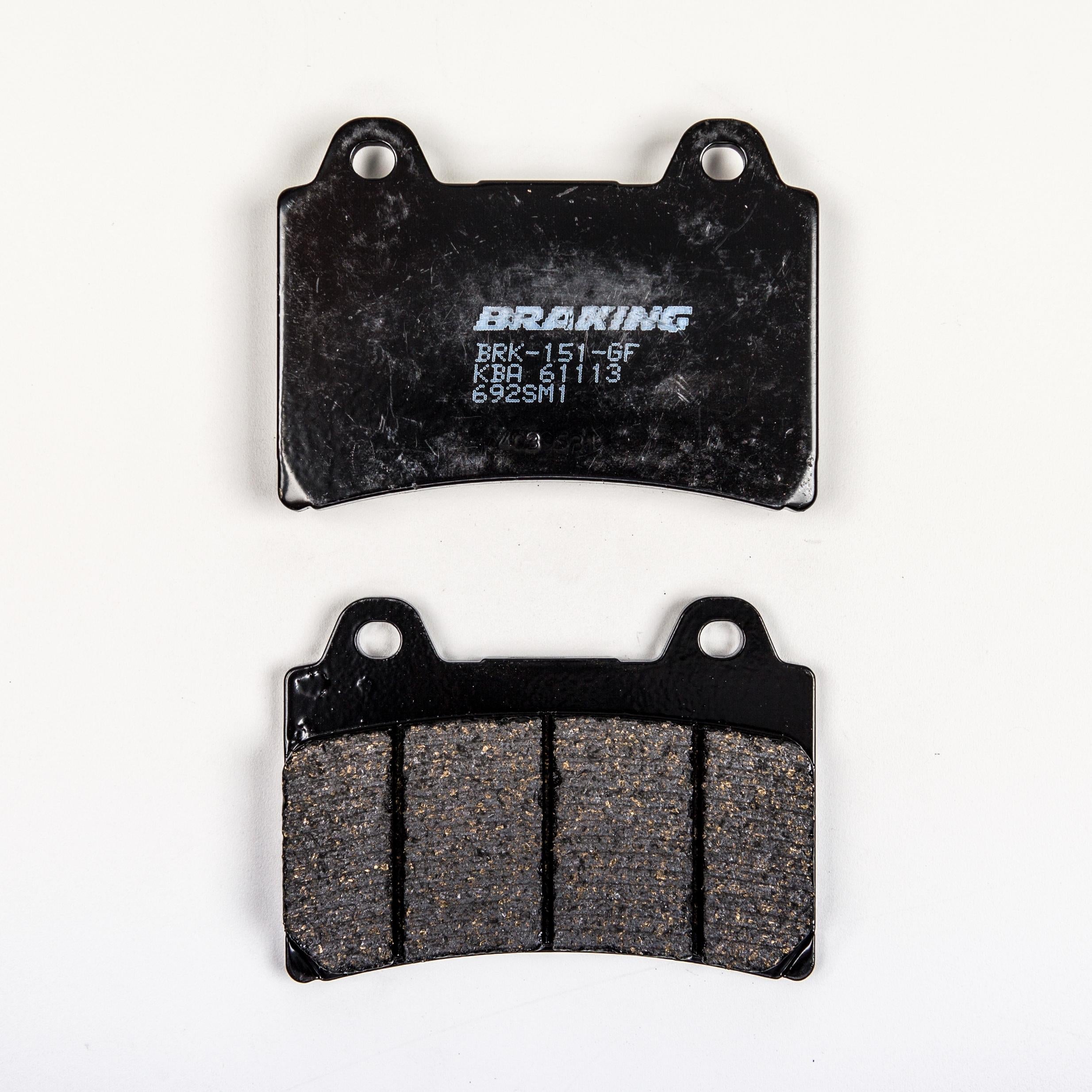 Braking Brake Pad Set Semi-metallic - Street Collection