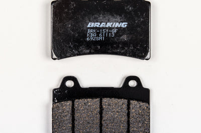 Braking Brake Pad Set Semi-metallic - Street Collection