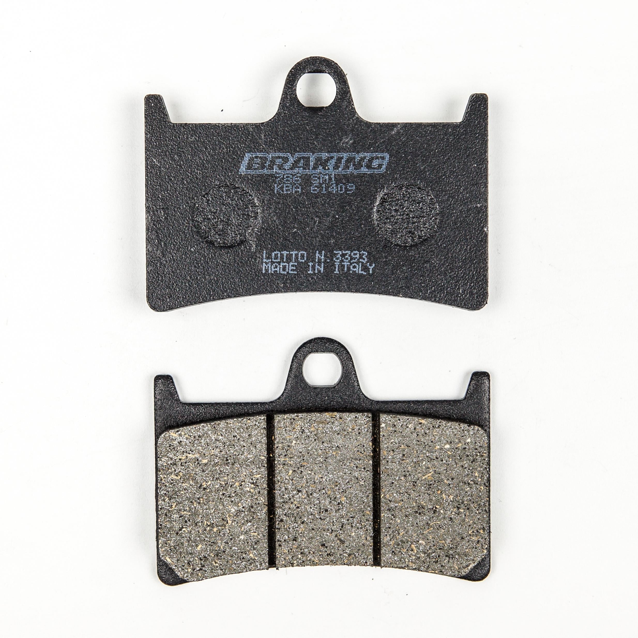 Braking Brake Pad Set Semi-metallic - Street Collection