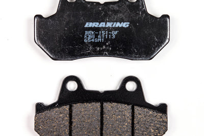 Braking Brake Pad Set Semi-metallic - Street Collection