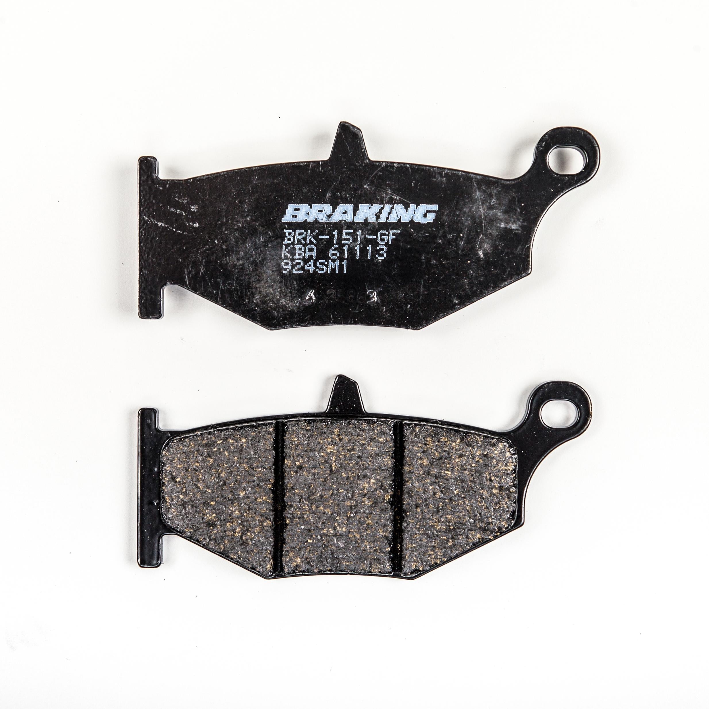 Braking Brake Pad Set Semi-metallic - Street Collection
