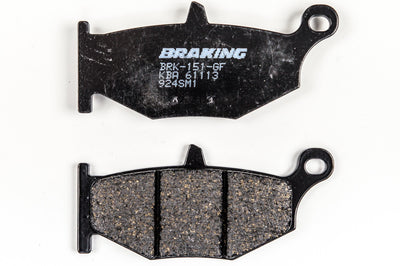 Braking Brake Pad Set Semi-metallic - Street Collection