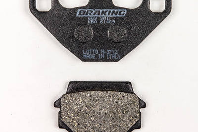 Braking Brake Pad Set Semi-metallic - Street Collection