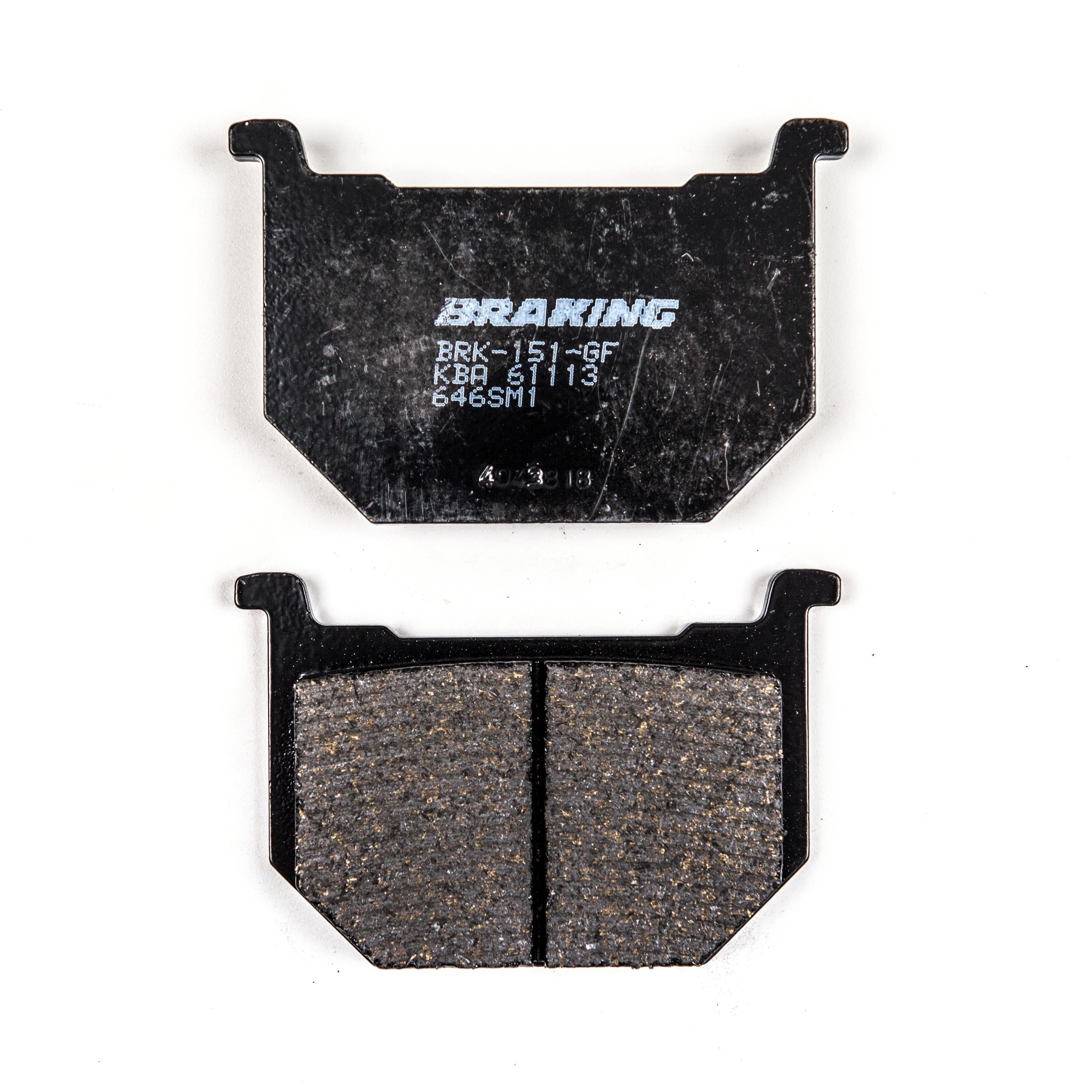 Braking Brake Pad Set Semi-metallic - Street Collection