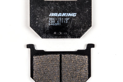 Braking Brake Pad Set Semi-metallic - Street Collection